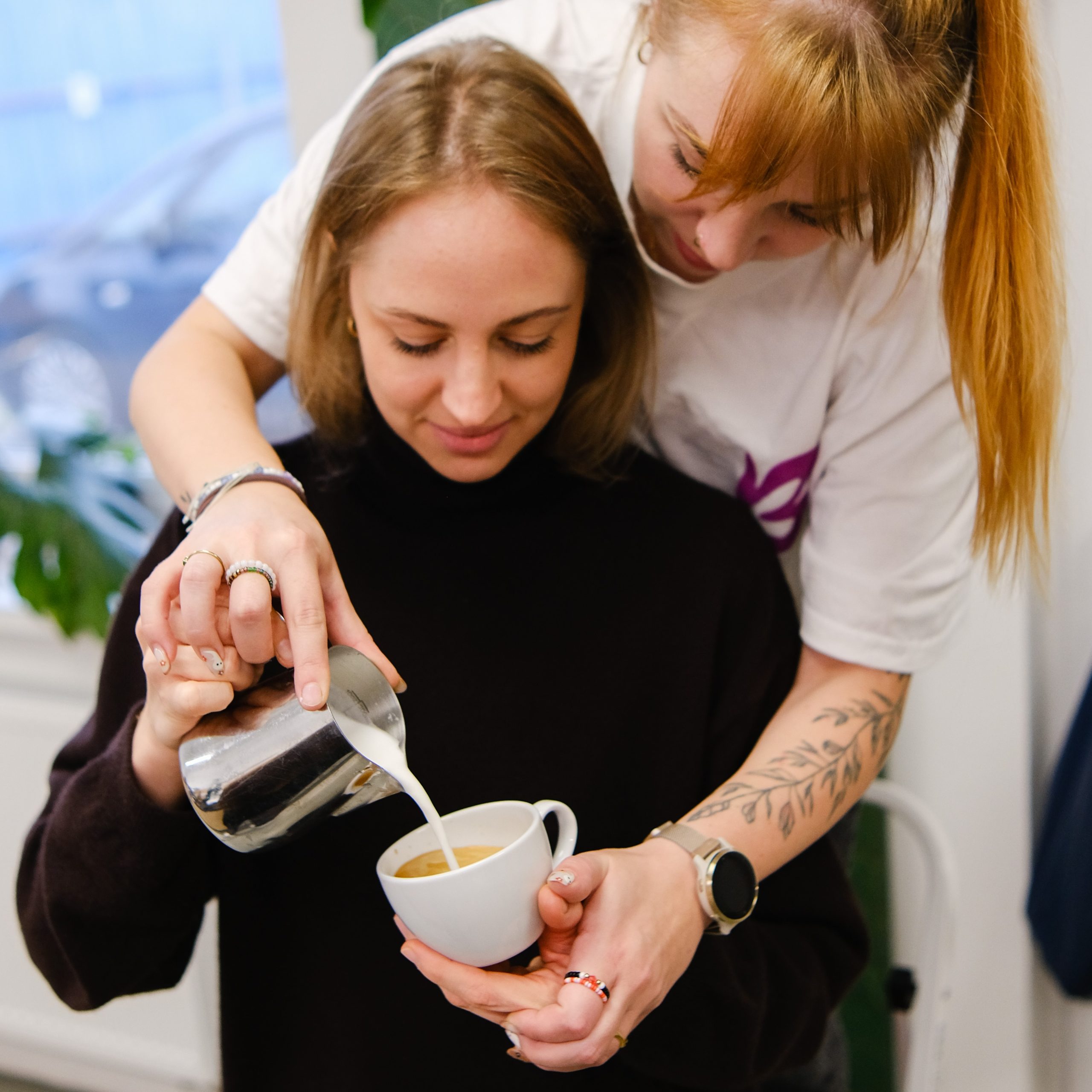 latte art školení
