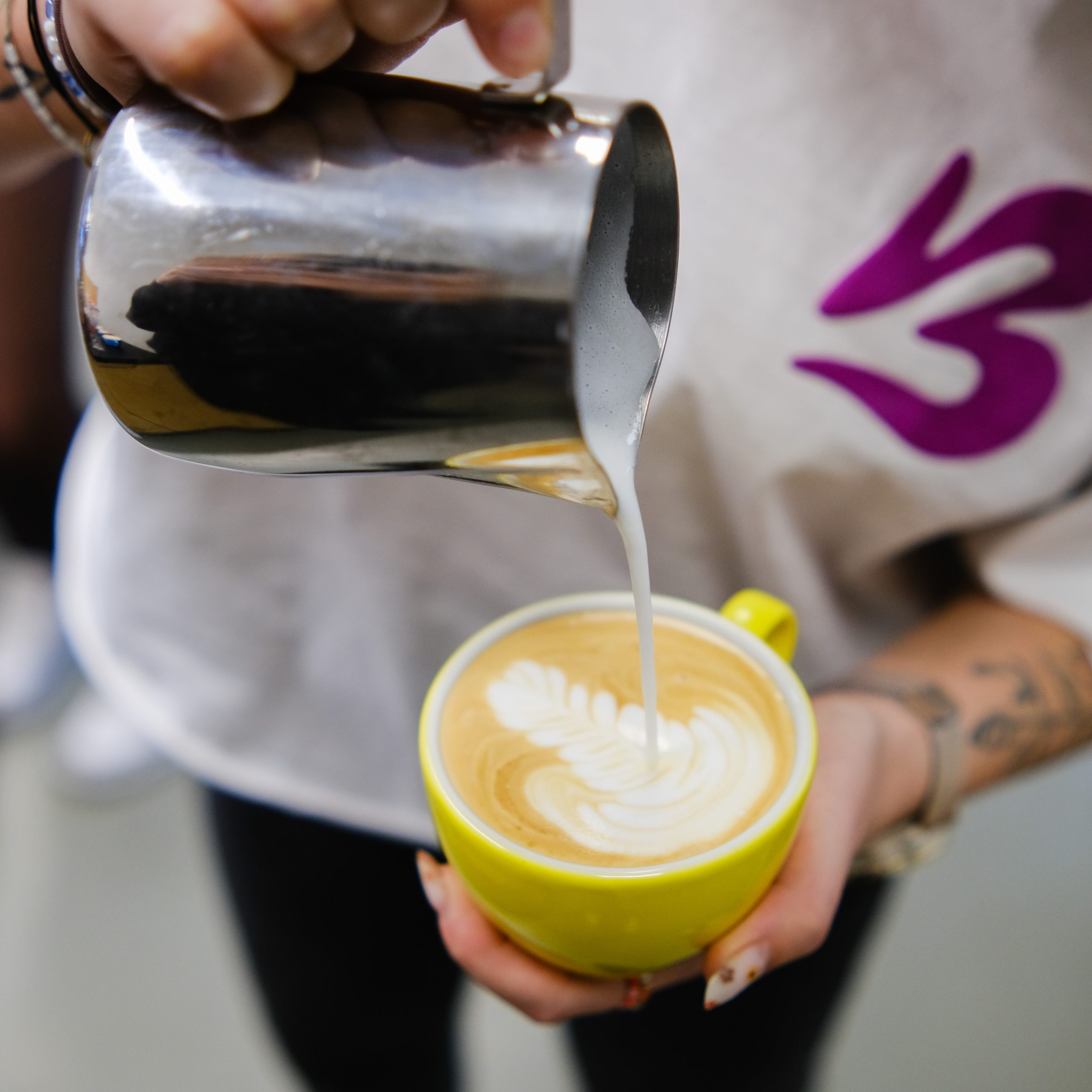 latte art školení